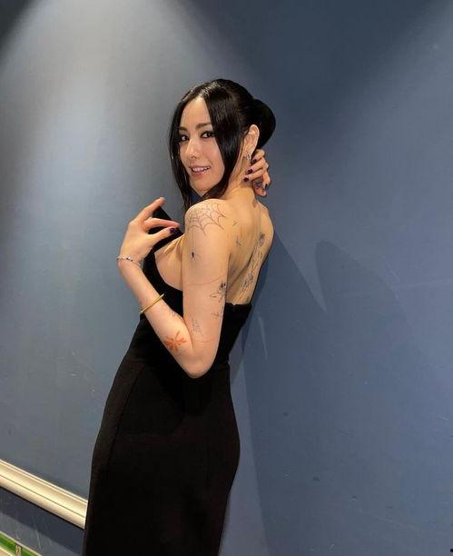 明星网红的纹身图片女生,明星网红的个性宣言与时尚潮流