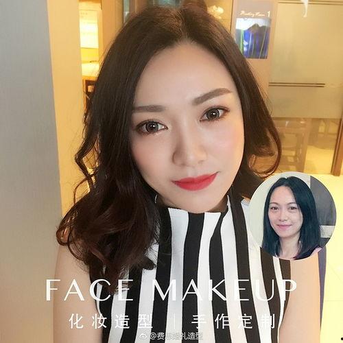 给别人化妆明星网红,化妆技巧揭秘