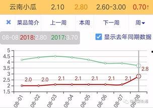 今日小瓜价位行情走势图,今日走势图解析