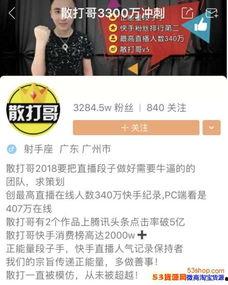 快手大明星网红排名,揭秘大明星们的崛起之路