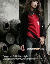 明星网红秋冬外套图片大全