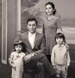 全家福明星网红图片,全家福中的明星风采