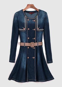 舒畅明星网红同款风衣